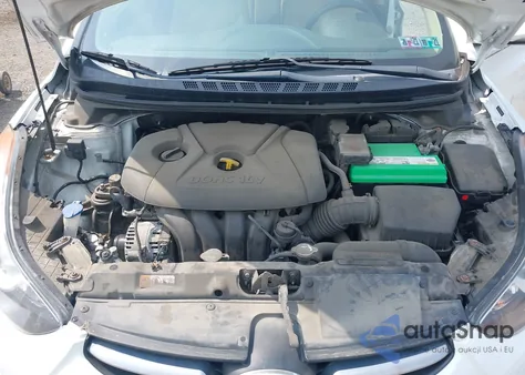 2013 Hyundai Elantra Limited z USA, uszkodzony, nr VIN 5NPDH4AE7DH446960